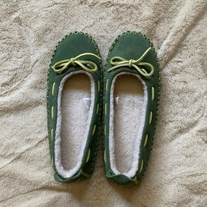 Green Moccasins